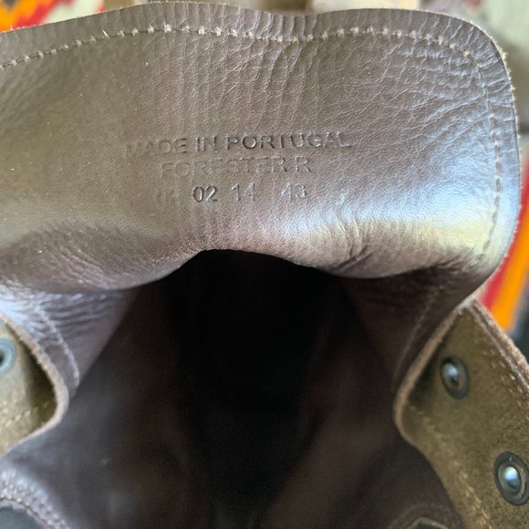 n.d.c. Made by hand Brown Leather Mens Lace up boot NWT - Picture 7 of 15